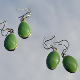 Ceramic Celadon Earrings