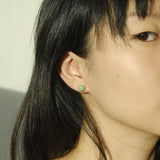 Ceramic Green Celadon Studs