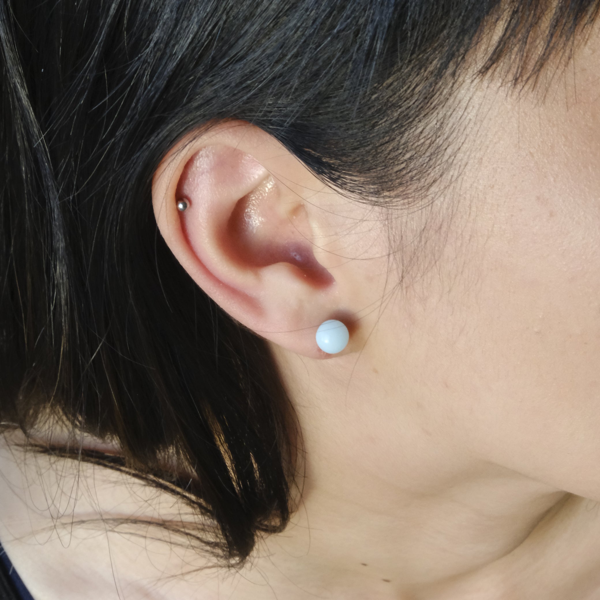 Ceramic Stud Earrings