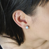 Ceramic White Celadon Studs