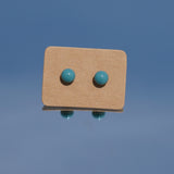 Water Blue Ceramic Studs